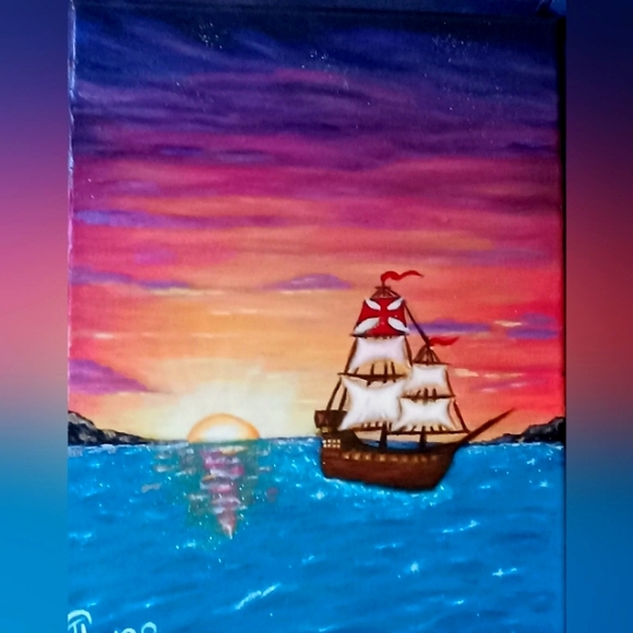 Original acrylic painting on canvas